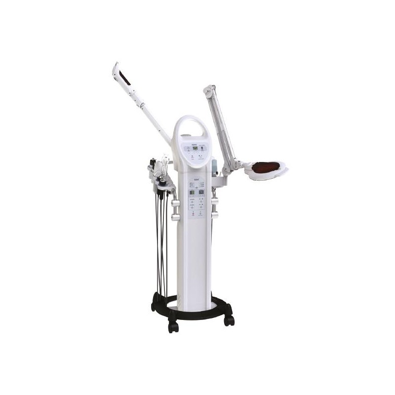 Equipamento multifunções 9 em 1 para tratamentos faciais estéticos