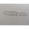 Lima de pedicura com cabo de plástico branco para recargas 25.5cm