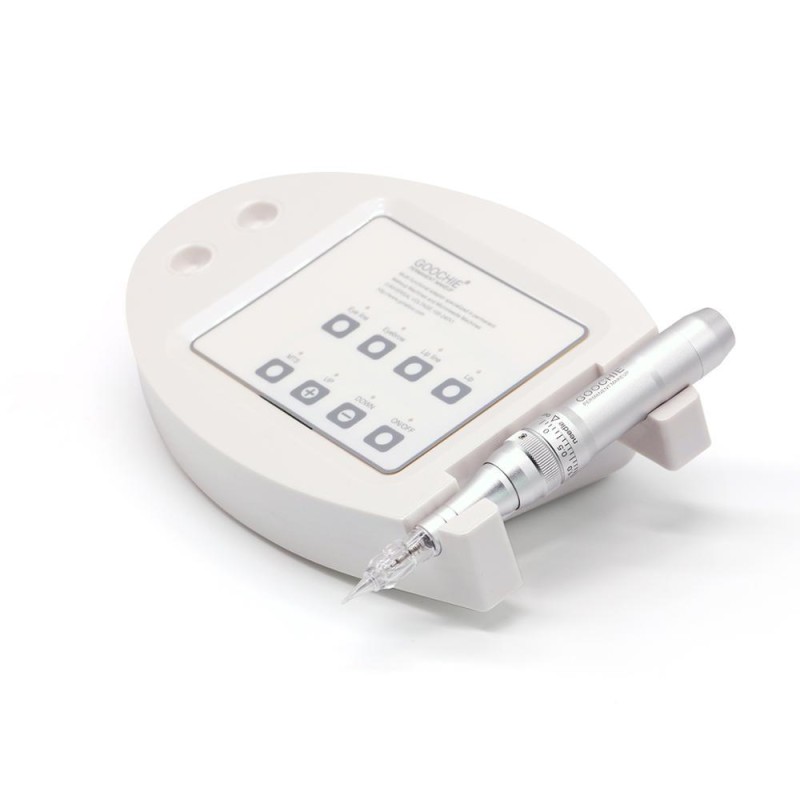 Caneta digital para micropigmentação com painel de controlo tátil