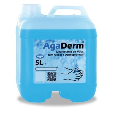 Solução alcoólica antissética para mãos com dermoprotetor 5L