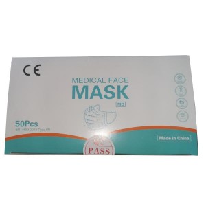 Máscara descartável...