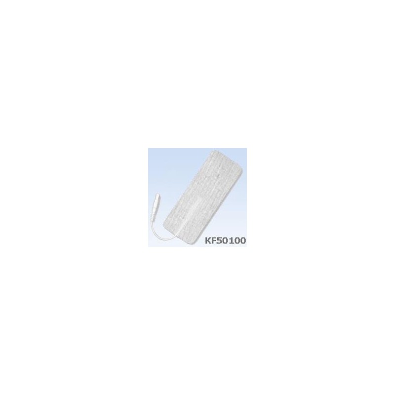 Elétrodo Reutilizável Autoadesivo em Carbono 5x10cm Emb.4un