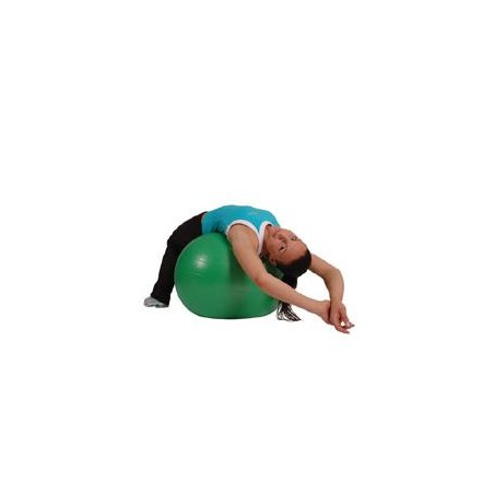 Msd Bola P/Exercicios Ø65cm Verde Ab Gym Pvc C/Bomba