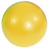Msd Bola P/Exercicios Ø45cm Amarela Ab Gym Pvc C/Bomba