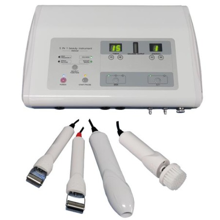 Equipamento multifuncional portátil para tratamentos faciais e corporais