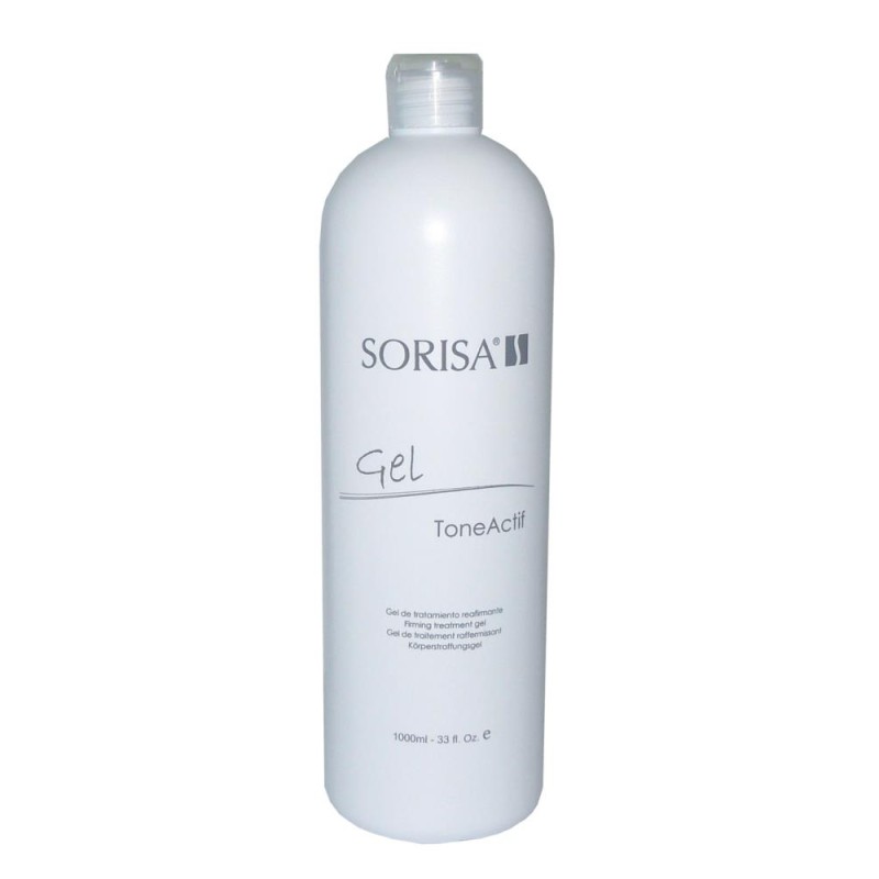 Gel de tratamento transparente refirmante Toneactif garrafa 1L