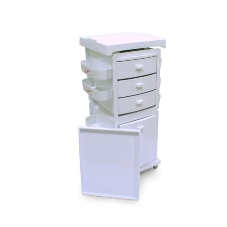 Carro rodado Depilève 3 gavetas + cesto