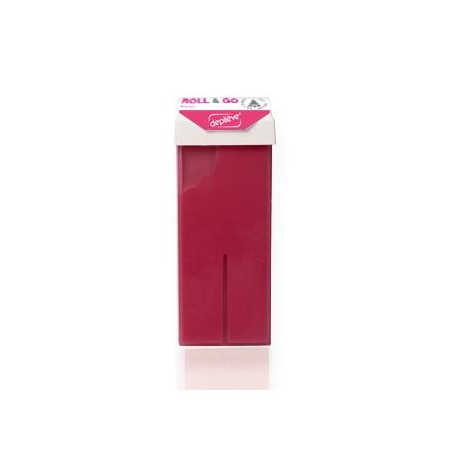 Recarga de cera Depilève Roll & Go Pink para depilação 100ml