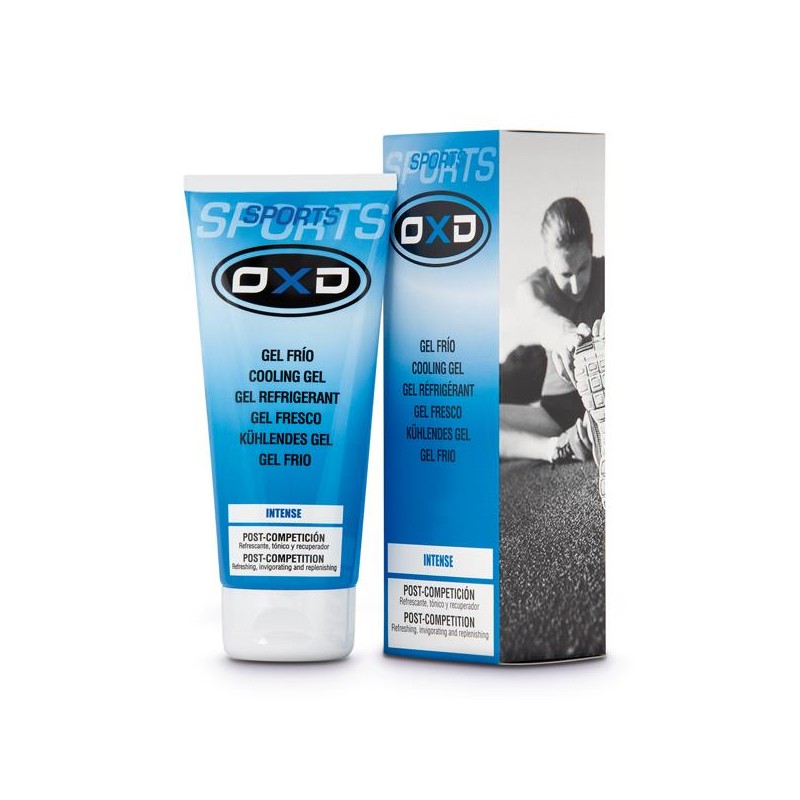 Creme frio intenso OXD pós-treino refrescante recuperador bisnaga 200ml