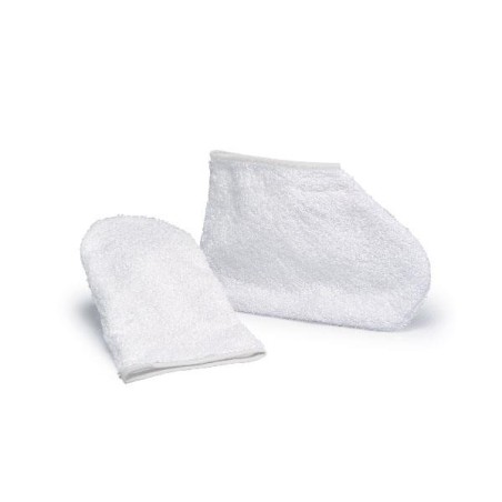 Bota turca Depilève forrada algodão com fecho velcro