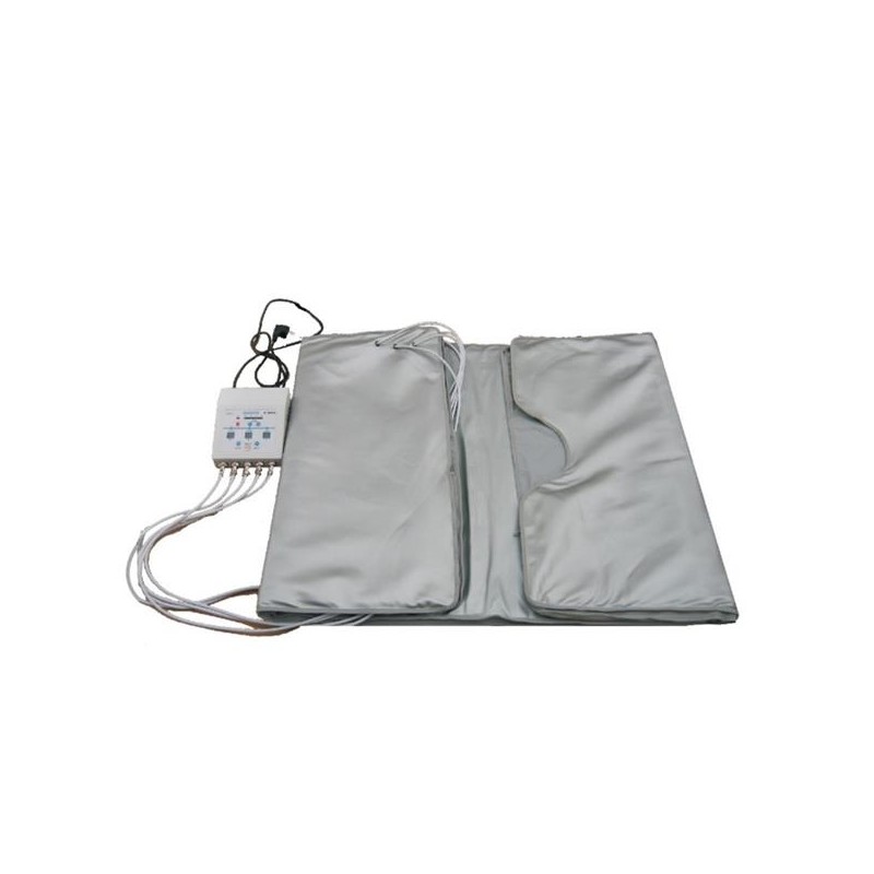 Cobertor de termosudação com relógio e temperatura regulável 3 zonas