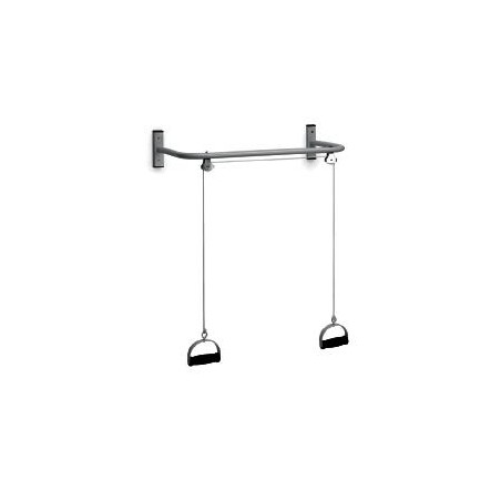 Auto Passivo Mural Aço Pintado Epoxy C/2 Roldanas + Pegas