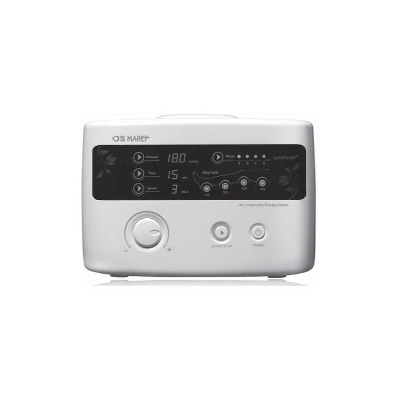 LX9 Sistema de pressoterapia sequencial com 4 câmaras + 2 botas XL