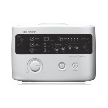 LX9 Sistema de pressoterapia sequencial com 4 câmaras + 2 botas XL