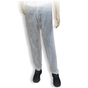 Calças em tecido não tecido...