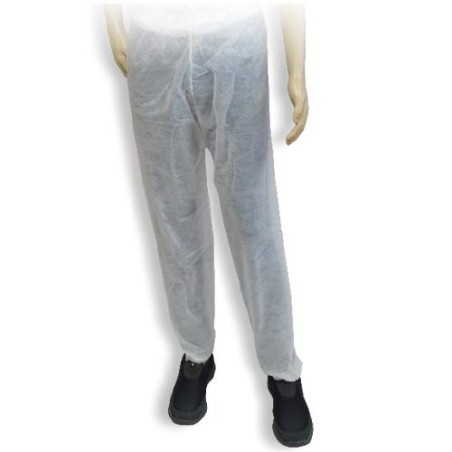 Calças em tecido não tecido TNT para tratamentos de pressoterapia 10un