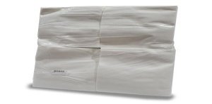 Toalha descartável em tecido não tecido TNT branco 48 x 80cm 100un