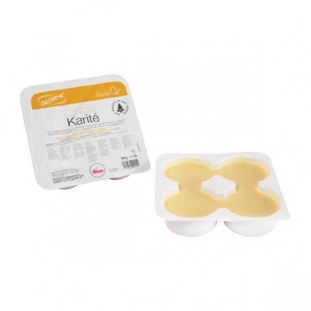 Cera quente tradicional Depilève em pastilhas Karité para depilação 1kg