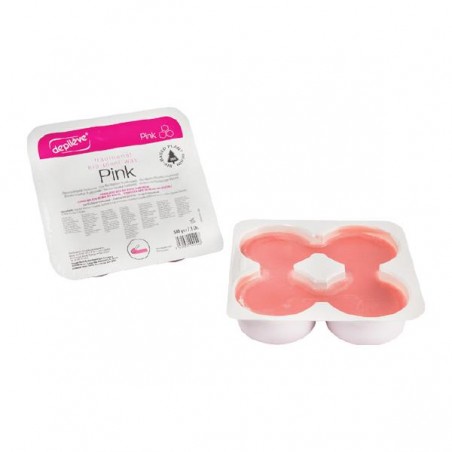 Cera quente tradicional Depilève em pastilhas Rosa para depilação 1kg
