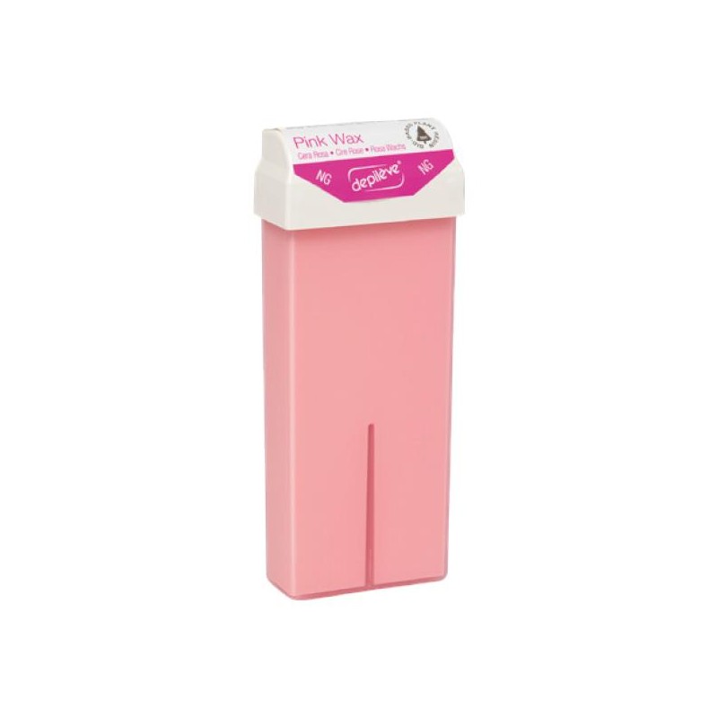 Recarga de cera Depilève em roll-on NG Rosa para depilação 100ml