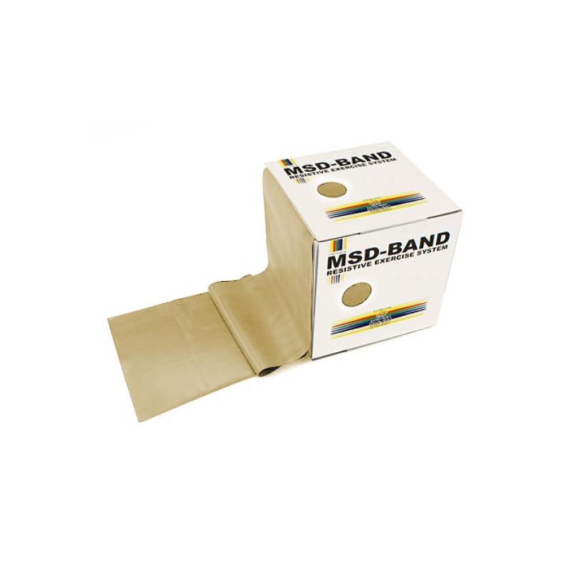 Banda Elástica Resistência Ultra Forte Dourado 5.5mt