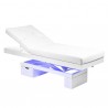 Marquesa elétrica SPA LIMB WARM, com aquecimento, LED e estofo branco