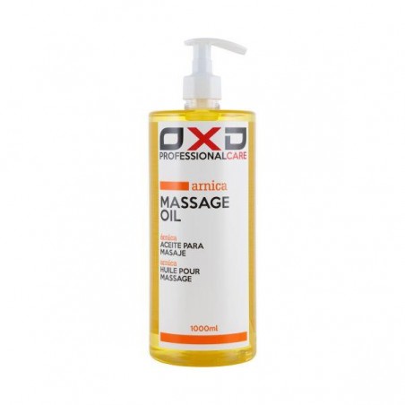 Óleo OXD hidratante para massagem com Arnica e Amêndoas doces garrafa 1L