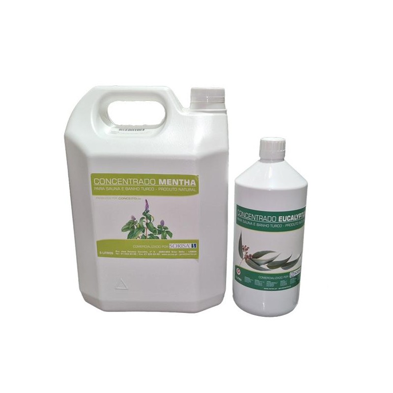 Essência de Menta para sauna e banho turco 5 litros