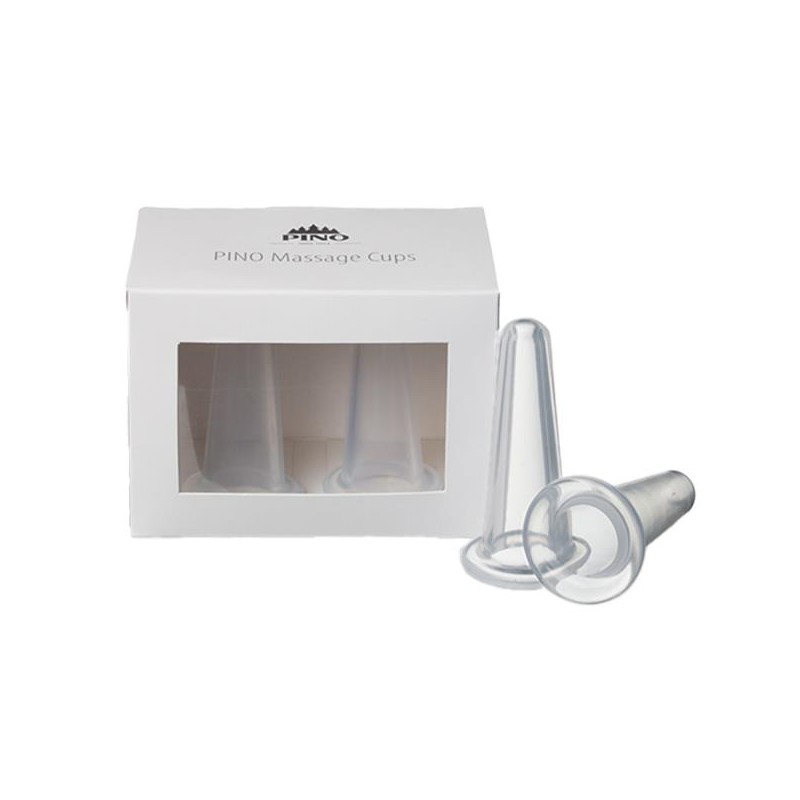 Ventosa Pino em silicone para massagem profissional tamanho pequeno 2un