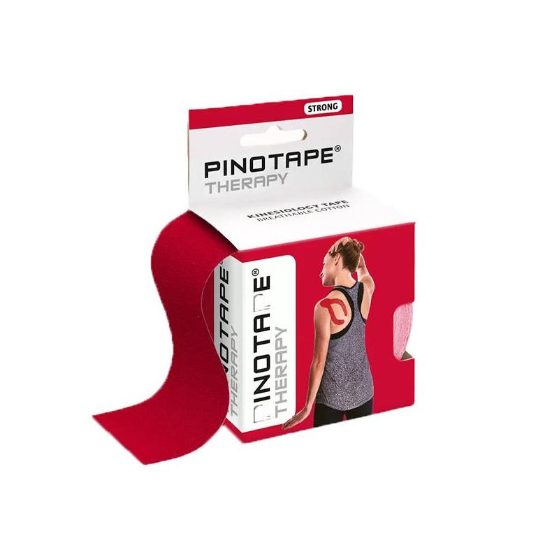 Faixa Vermelha para Quinesioterapia 5mtx5cm