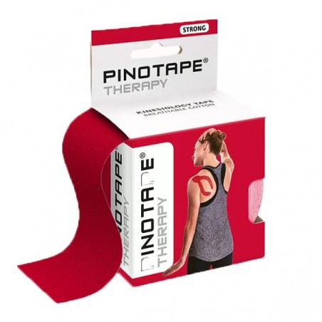 Faixa Vermelha para Quinesioterapia 5mtx5cm