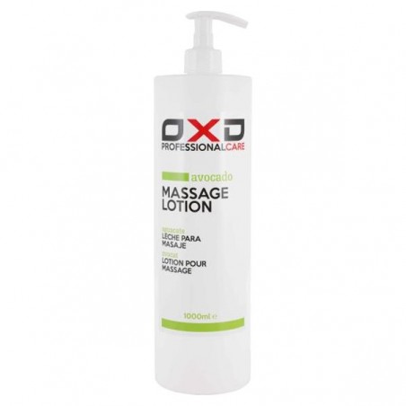 Leite hidratante OXD neutro para massagem terapêutica Abacate garrafa 1L