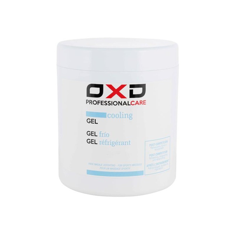 Gel frio OXD pós-treino efeito refrescante tonificante boião 1kg