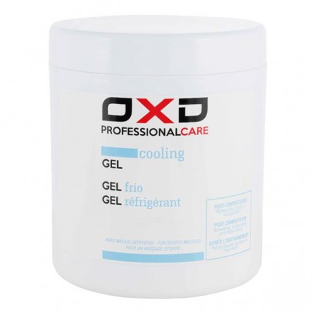 Gel frio OXD pós-treino efeito refrescante tonificante boião 1kg
