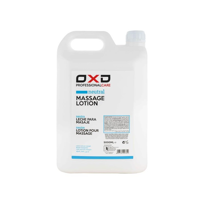 Leite neutro OXD para massagem terapêutica profissional garrafão 5L