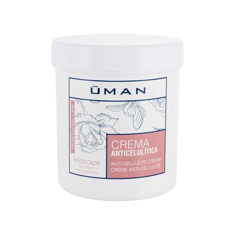 Creme Üman para tratamentos anticelulíticos com efeito de calor suave 1kg
