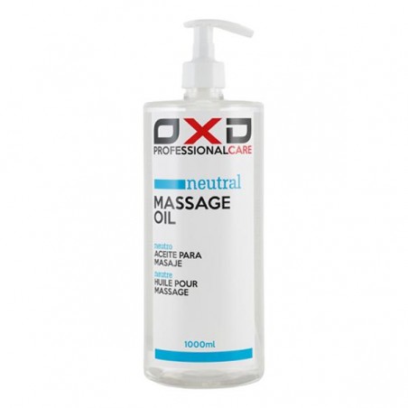 Óleo OXD neutro de base mineral para massagem profissional garrafa 1L