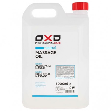 Óleo OXD neutro base mineral para massagem profissional garrafão 5L