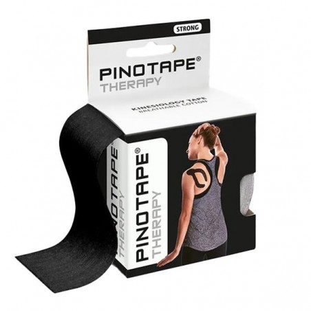 Faixa Preta para Quinesioterapia 5mtx5cm