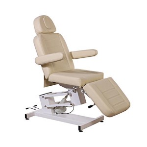 Marquesa-cadeira observação elétrica SPA, 3 planos, FOM, estofo branco