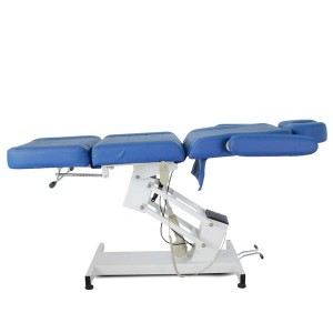 Marquesa-cadeira observação elétrica SPA, 3 planos, FOM, estofo branco