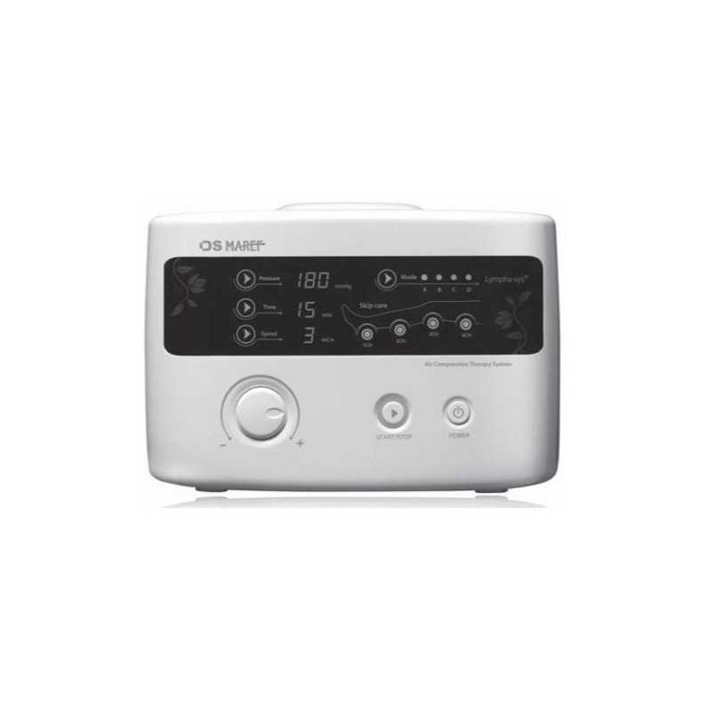 LX9 Sistema de pressoterapia sequencial com 4 câmaras + 2 botas