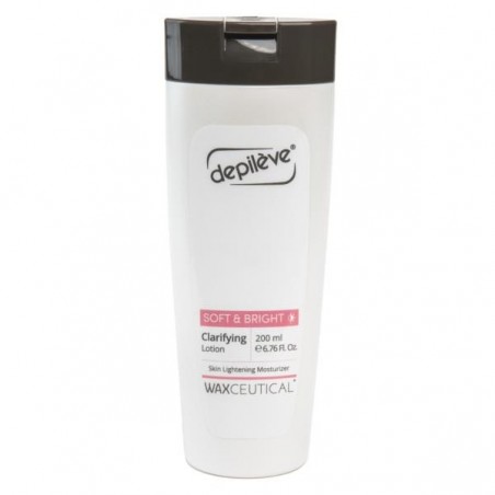 Loção aclaradora Depilève soft & bright para depilação 200ml