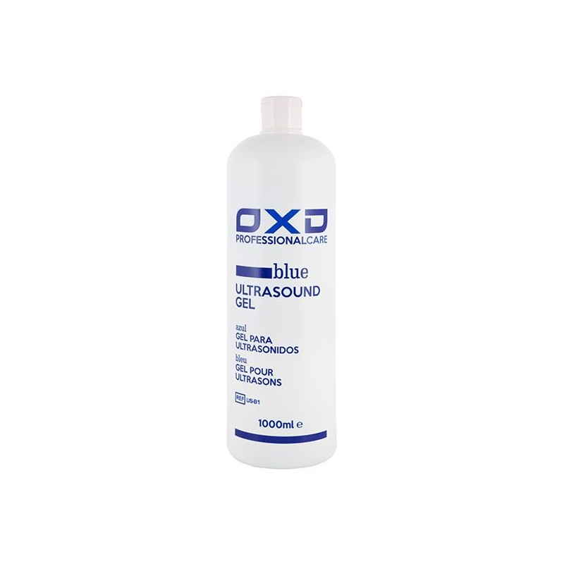 Gel OXD azul para diagnóstico e terapia de ultrassons garrafa 1L