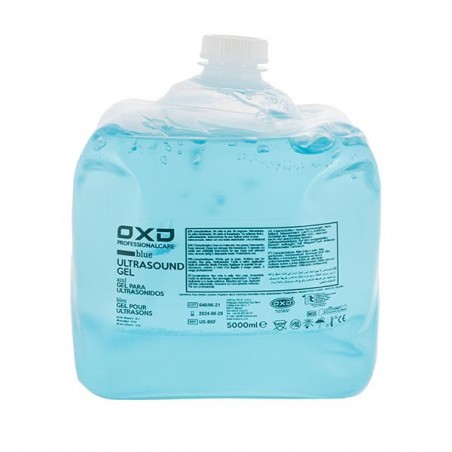 Gel OXD azul para diagnóstico e terapia de ultrassons garrafão macio 5L