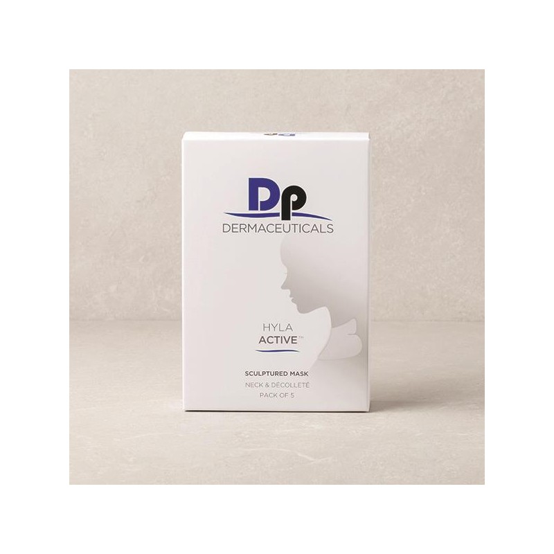 Máscara Dermapen para hidratação do pescoço caixa 5un
