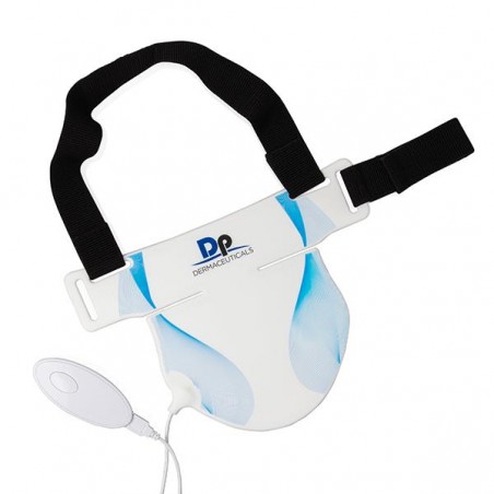 Kit Dermapen de fototerapia com LED e máscara para pescoço e decote