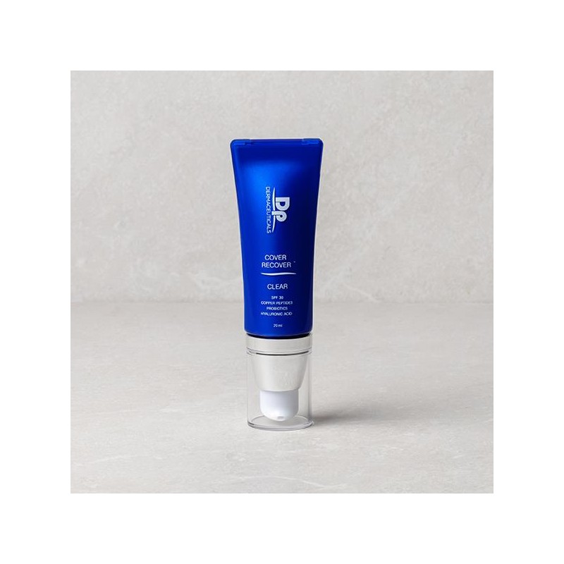 Creme Dermapen protetor total pós-tratamento Cover Recover sem cor 20ml