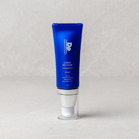 Creme Dermapen protetor total pós-tratamento Cover Recover tom Sand 20ml