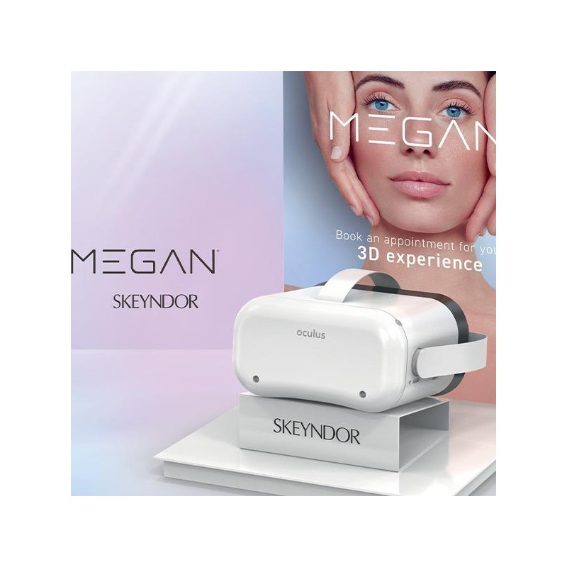 Óculos 3D de realidade virtual para usar com equipamento MEGAN